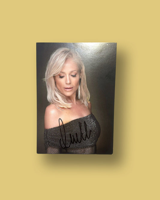 Handsignierte Autogrammkarte