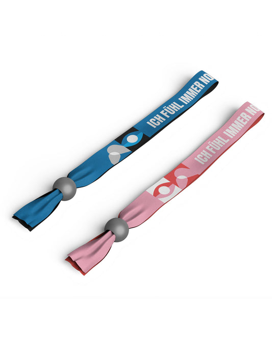 Festivalarmband 2er Set - Ich fühl immer noch wie damals