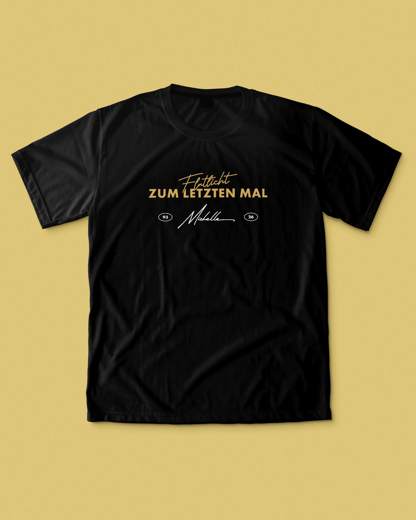 T-Shirt Unisex - Tour-Shirt 2026 - Schwarz